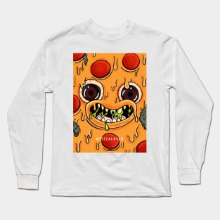 #pizzalover Long Sleeve T-Shirt